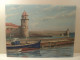 Tableau Marine Paysage Marin Collioure Signé. - Olii
