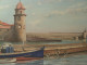 Tableau Marine Paysage Marin Collioure Signé. - Oelbilder