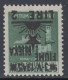 FIUME OCC. YUGOSLAVA - Sass. N.14aa- Cv 130 Euro - VARIETA' SOPRASTAMPA CAPOVOLTA - MNH** - GOMMA INTEGRA - Ocu. Yugoslava: Fiume