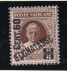 1931 Vaticano Vatican SEGNATASSE  POSTAGE DUE 60 Cent Su 2 Lire Bruno MNH** - Postage Due