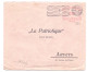 Suisse Switzerland Affranchissement Machine 4759 Le Patriotique Lettre Censurée De Zurich à Anvers Belgique 1942 Zensur - Frankeermachinen