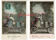 Lot 2 X CPA Carte Fantaisie Enfant Child Fille Girl Automobile Classique Voiture Oldtimer Car Auto Fleurs Flowers - Verzamelingen & Reeksen