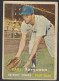 Baseball Player - EARL Torgeson DETROIT TIGERS FIRST BASE - 1957 Topps Baseball Card (see Sales Conditions)09368 - Baseball