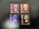21-10-2023 (stamps) Hong Kong (6 Used Stamps) Queen Elizabeth II - Used Stamps