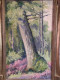 Delcampe - Tableau Etude Paysage Forêt De Achères Signé Bouillard 1958 / Saint Germain En Laye 01 - Olii