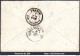 FRANCE N°54+56x2 SUR LETTRE POUR LA BELGIQUE ETOILE + CAD OCTOGONAL DU 06/06/1874 - 1871-1875 Ceres