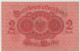 Germany, Banconota 2 Mark 12/08/1914 Red Serial / And Seals Pick 54 FDS - Other & Unclassified