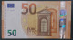 50 EURO S050C3 Italy Serie SH Ch 12 Lagarde Perfect UNC - 50 Euro