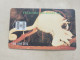 Madagascar-(MDG-11a)-Lemur Propithecus Verreauxi-(reverse B)-(21)-(150units)-(00409760)-used Card+1card Prepiad - Madagaskar