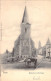 BELGIQUE - Thuin - Eglise De La Ville Basse - Charette - Carte Postale Ancienne - Thuin