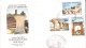 1999- Tunisie- Y&T N° 1357--1359 Sites  Archéologiques - Série Complète .set 3v.MNH** + FDC + Prospectus - Archéologie