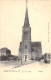 BELGIQUE - Jette St Pierre - L'eglise - Tram Tiré Par Chevaux  - Carte Postale Ancienne - Jette
