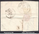 FRANCE MARQUE POSTALE GRIFFE 31 SARAMON + CAD TYPE 12 GIMONT DU 17/11/1844 - 1801-1848: Précurseurs XIX