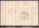 FRANCE MARQUE POSTALE GRIFFE 31 SIMORRE + CAD TYPE 15 LOMBEZ DU 26/08/1847 - 1801-1848: Precursori XIX