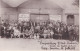 REIMS-carte-photo -28 Juillet 1929-Bourse Du Travail-Expo D'Art Ouvrier-Excursion-Groupe Devant Salle J-Jaurès (animée) - Reims