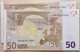 Euronotes FREE SHIPPING 50 Euro 2002 UNC < S >< J087 > Italy - Draghi - 50 Euro