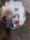 Delcampe - Petit Vase Porcelaine De Zsolnay Hungary Pecs Décor Fleurs. - Zsolnay (HUN)