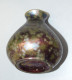 Delcampe - - VASE MINIATURE CERAMIQUE IRISEE CLEMENT MASSIER Effets Métalliques HT 7,3 Cm   E - Vallauris (FRA)