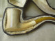 Ancienne Pipe En écume De Mer Dans Son étuis Fin XIX ème - Meerschaumpfeifen