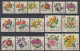 Action !! SALE !! 50 % OFF !! ⁕ Burundi 1966 - Flowers Mi.217-241 ⁕ 16v Used - Used Stamps