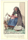 Types Et Costumes Brabançons Vers 1835 - La Marchande De Drapelets - Old Professions