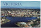 Victoria - Canada - An Aerial Viax Of Downtown Victoria Featuring Its Unique Inner Harbour - Victoria