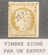 X859 - CERES N°1b Bistre Verdâtre - PC 2199 : MULHOUSE (Haut-Rhin) >>> Signé CALVES Expert - Cote (2023) : 550,00 € - 1849-1850 Ceres