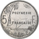 Polynésie Française, 5 Francs, 1994, Paris, I.E.O.M., Aluminium, SPL, KM:12 - Polynésie Française