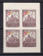 1941 - España - Barcelona - Edifil 29s - Bloque 4 - Color Rojo DESPLAZADO - Barcelona