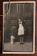 Carte Photo 1934 Jeune Fille Avec Son Chien CPA Ak Animée Tirage Print Vintage Montfort Sur Risle - Other & Unclassified