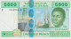 Central African States, CHAD 5000 Francs 2002, UNC - Tschad