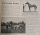 1901 LA CÔTE D'AZUR SPORTIVE - LES COURSES DE NICE - GRAND PRIX DE MONACO - MARQUISE DE VILLAMAJOR - LA VIE AU GRAND AIR - Hipismo