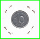 REPUBLICA DEMOCRATICA DE ALEMANIA ( DDR )  MONEDA DE 10 PFENNING AÑO - 1949 - CECA - A - MONEDA DE ALUMINIO CIRCULADA - 10 Pfennig