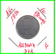 REPUBLICA DEMOCRATICA DE ALEMANIA ( DDR )  MONEDA DE 10 PFENNING AÑO - 1950 - CECA - E - MONEDA DE ALUMINIO CIRCULADA - 10 Pfennig