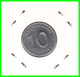 REPUBLICA DEMOCRATICA DE ALEMANIA ( DDR )  MONEDA DE 10 PFENNING AÑO - 1950 - CECA - E - MONEDA DE ALUMINIO CIRCULADA - 10 Pfennig