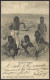 F13 - Egypt Alexandria French Office -postcard 1903 To Marseille France - Groupe De Bicharis - Lettres & Documents