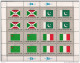 1984 UNO NY Mi. 448-63 **MNH    Sheet   Flaggen Der UNO-Mitgliedsstaaten - Hojas Y Bloques