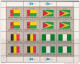 1982 UNO NY Mi. 397-412 **MNH  Sheet   Flaggen Der UNO-Mitgliedsstaaten (III) - Blokken & Velletjes