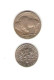 28/ Etats-Unis : 5 Cents 1917 (Buffalo) + 1 Dime 2004 D - 1913-1938: Buffalo