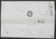 F16 - Egypt Alexandria French Office - Letter 1857 To Marseille France - Paquebot De La Mediterrannee - Briefe U. Dokumente