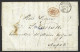 F19 - Egypt Alexandria French Office - Full Letter 1861 To Egyptian Museum In Napoli Italy - AGDP Cancel - Covers & Documents