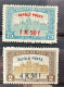 Hongrie 1918   Y Et T  1/2  *   Mi  210/1 - Unused Stamps