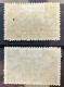 Hongrie 1918   Y Et T  1/2  *   Mi  210/1 - Unused Stamps
