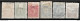 Turchia 1905 Giornali Unif.G29/34 O/Used VF/F - Newspaper Stamps