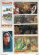 Monaco 2007/14 6 Maximum Cards + 2 FDC VF - Cartoline Maximum