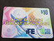 GUAM/ SAIPAN  PHONECARD   IT & E TELCARD $10 Fine Used  ** 15549 ** - Guam