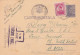 Romania, 1941, WWII  Censored, CENSOR OPM #3122, POSTCARD STATIONERY - Storia Postale Seconda Guerra Mondiale