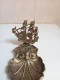 Vide Poche Coquillage, Bateau, Hauteur 9 Cm X 13 Cm - Metal