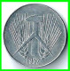 REPUBLICA DEMOCRATICA DE ALEMANIA ( DDR )  MONEDA DE 10 PFENNING AÑO - 1952 - CECA - A - MONEDA DE ALUMINIO CIRCULADA - 10 Pfennig