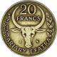 Madagascar, 20 Francs, 4 Ariary, 1970 - Madagascar